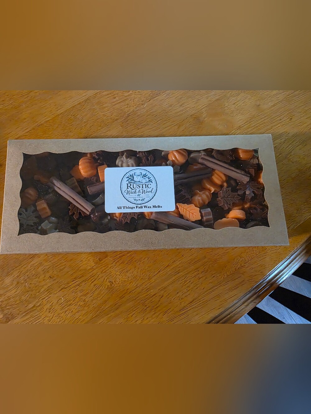 Fall Wax Melts - Brown & Orange Decorative Mix